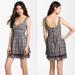 Free People Dresses | Free People New Romantics Dress Weather Vane Dress | Color: Gray/White | Size: 4