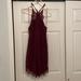 Free People Dresses | Free People Maroon Lace Mini Dress | Color: Purple/Red | Size: S