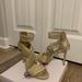 Jessica Simpson Shoes | Gold Jessica Simpson Heels, 7 1/2 | Color: Gold | Size: 7.5