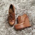 Gucci Shoes | "Gucci" Leather Wedges | Color: Tan | Size: 7.5