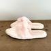 Victoria's Secret Shoes | Nwt Victoria’s Secret Faux Fur Lined Slippers Size Medium | Color: Pink | Size: Medium