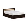 Copeland Furniture Solid Wood and Storage Platform Bed Wood and Upholstered/ in White/Brown | 35 H x 78 W x 86 D in | Wayfair