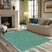 Blue/Green 120 x 96 x 0.4 in Area Rug - Eider & Ivory™ kids Favourite Area Rugs Teal Polyester | 120 H x 96 W x 0.4 D in | Wayfair