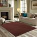 Brown 54 x 27 x 0.4 in Area Rug - Eider & Ivory™ Broadway Collection Pet Friendly Area Rugs Chocolate Polyester | 54 H x 27 W x 0.4 D in | Wayfair