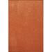 Orange 2'6" x 4' Area Rug - Latitude Run® kids Solid Color Custom Size Runner Area Rugs 48.0 x 30.0 x 0.4 in Polyester | Wayfair