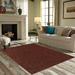 White 36 x 36 x 0.4 in Area Rug - Eider & Ivory™ kids Favourite Area Rugs Chocolate Polyester | 36 H x 36 W x 0.4 D in | Wayfair