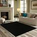 Black 84 x 84 x 0.4 in Area Rug - Eider & Ivory™ kids Favourite Area Rugs Polyester | 84 H x 84 W x 0.4 D in | Wayfair