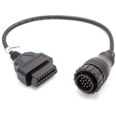 Obd Adapter 14Pin-OBD1 auf OBD2 kompatibel mit Mercedes Vito, Sprinter, Volkswagen lt - 30 cm - Vhbw