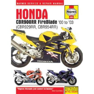 Haynes Honda Cbr900rr Fireblade '00 To '03: Cbr929...