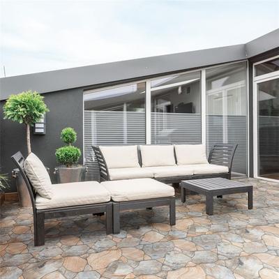 Merola Tile Canet Marron 17" x 17" Porcelain Floor and Wall Tile