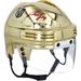 Reilly Smith Vegas Golden Knights Autographed Sportstar Gold Chrome Mini Helmet
