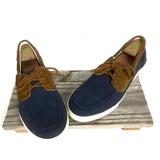 Polo By Ralph Lauren Shoes | Men's Ralph Lauren Polo Navy And Brown Suede Boat Shoe Size 11d | Color: Blue/Brown | Size: 9.5