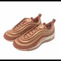 Nike Shoes | Nike Air Max 97 Lx ‘Dusty Peach’ Womens Lifestyle Athletic Shoes Velvet Feel 8.5 | Color: Brown/Red | Size: 8.5