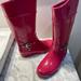 Michael Kors Shoes | Michael Kors Rain Boots | Color: Pink | Size: 5