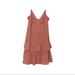 J. Crew Dresses | Jcrew Ruffle Dress New W Tags! | Color: Pink | Size: 8