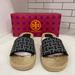 Tory Burch Shoes | New Tory Burch Espadrille Sandals! | Color: Cream/Tan | Size: 7.5