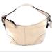 Coach Bags | Coach Beige Leather Small Hobo Shoulder Bag | Color: Cream | Size: 10”X 6” X4”