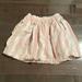 J. Crew Bottoms | J Crew "Crew Cuts" Girls Pink And White Striped Cotton Skirt W/ Pockets Size 10 | Color: Pink/Red/White | Size: 10g