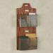 Sawyer Vertical Wall Organizer Mission Red Oak , Mission Red Oak