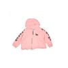 The Black Dog Zip Up Hoodie: Pink Solid Tops - Size 4Toddler