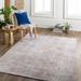 Llorente 9'2" x 12' Modern Contemporary Bohemian Abstract Beige/Burnt Orange/Charcoal/Cream/Deep Teal/Light Gray/Orange/Slate/Tan/Teal/Slate Blue Area Rug - Hauteloom