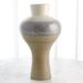 Global Views Cream Rises Swell Vase-Lg Ceramic in Brown/Gray/White | 27.75 H x 15.25 W x 15.25 D in | Wayfair 1.10804