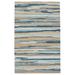 Blue/White 96 x 0.67 in Area Rug - Joss & Main Delsie Abstract Handmade Tufted Wool Blue/Beige Area Rug Wool | 96 W x 0.67 D in | Wayfair