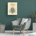 Rosalind Wheeler Wild Apple Portfolio 'Herbal Botanical XXXI' Canvas Art Canvas, Wood in Green/Yellow | 19 H x 14 W x 2 D in | Wayfair