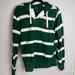 Polo By Ralph Lauren Shirts | Green Striped Polo By Ralph Lauren Sweatshirt | Color: Green/White | Size: M