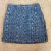Free People Skirts | Free People Modern Femme Mini Skirt | Color: Blue | Size: 6