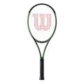 Wilson Blade 101L v8.0 Tennis Racket, Blade 101L v8.0, Carbon Fibre, Head-Light (grip-heavy) balance, Green, 290 g, 68.6 cm length