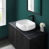 Swiss Madison SM-VS273 Chateau 18" Square Ceramic Vessel Sink