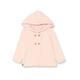 United Colors of Benetton Baby-Jungen Jacke MIT Kappe M/L 3P51A5008 LANGÄRMLIGER Hoodie, Rosa 9V5, 68