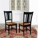 Solid Wood San Remo Splatback Chairs, Set of 2