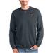 Men's Antigua Heathered Charcoal St. Louis Blues Reward Crewneck Pullover Sweatshirt