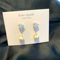 Kate Spade Jewelry | Kate Spade Rise And Shine Stud Earrings Nwt | Color: Cream/White | Size: Os