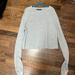 Brandy Melville Tops | Brandy Long Sleeve Crop Top | Color: Gray | Size: S