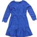J. Crew Dresses | J. Crew Long-Sleeve Dress In Floral Lace T6 | Color: Blue | Size: T6