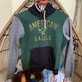 American Eagle Outfitters Other | An American Eagle Pullover Hoodie | Color: Gray/Green | Size: Sp