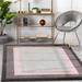 White 63 x 47 x 0.44 in Area Rug - Well Woven Astrid Geometric Brown/Gray Area Rug | 63 H x 47 W x 0.44 D in | Wayfair AST-59-4