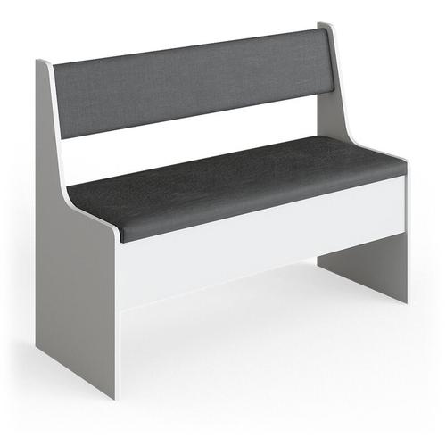 Esszimmer-Bank Roman, Weiß, 106.6 x 41.5 cm Vicco