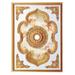 Artistry Lighting Angel Rectangle Ceiling Medallion, Fiberglass in White | 2.5 H x 63 W x 47 D in | Wayfair ART1216-F-023