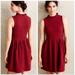 Anthropologie Dresses | Ganni For Anthropologie Size Xs Pinnacle Dress | Color: Red | Size: Xs