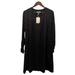 Anthropologie Dresses | Anthropologie See U Soon Women's Size S Long Sleeve V-Neck Dress Tunic Black | Color: Black | Size: S