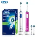 Oral-B-Brosse à dents électrique aste Profemale Plus tête de brosse à dents électrique buses Oral