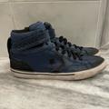 Converse Shoes | Converse Navy Blue High Tops | Color: Black/Blue | Size: 5b