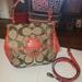 Coach Bags | Coach Signature Vintage Willis Satchel Crossbody Bag #19034p Vermillion Orange | Color: Orange/Red | Size: Os