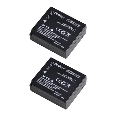 DMW-BLG10 DMW-BLE9 Batterie pour Panasonic Lumix DMC-GF3 GF5 GF6 GX7 DMC-LX100 GX9 DMC-GX85 GX80