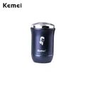 Kemei rasoir électrique le plus petit du monde en voyage pour hommes format de poche Portable