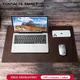 CONTACT'S FAMILY-Tapis de souris en cuir NuSO K 100% accessoire pour clavier bureau ordinateur
